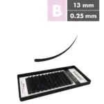 Kalentin Extensiones De Pestañas Clásicas Curva B 0,25 13mm